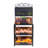 Briehn Storage Shelving Unit with Chalkboard and 3 Tiered Large Tray
