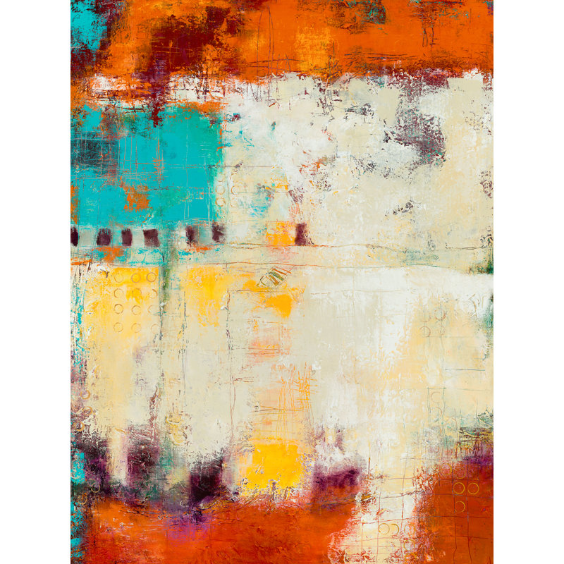 «Beneath My Feet I» par Ann Golumbuk - impression, H 40 po x l 30 po, Extérieur
