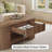Mid-Century Oval Coffee Table-1151518848