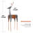 Metal Rustic Reindeer Decor-2066311948