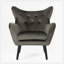Fauteuil capitonné à oreilles-928383864