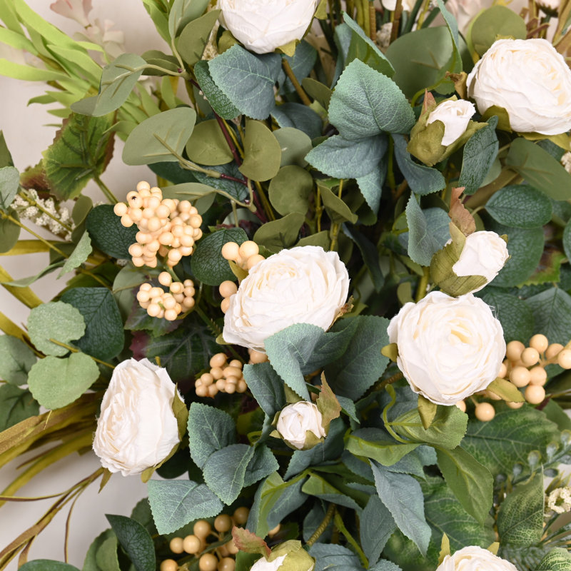 Ornement de printemps et hortensias