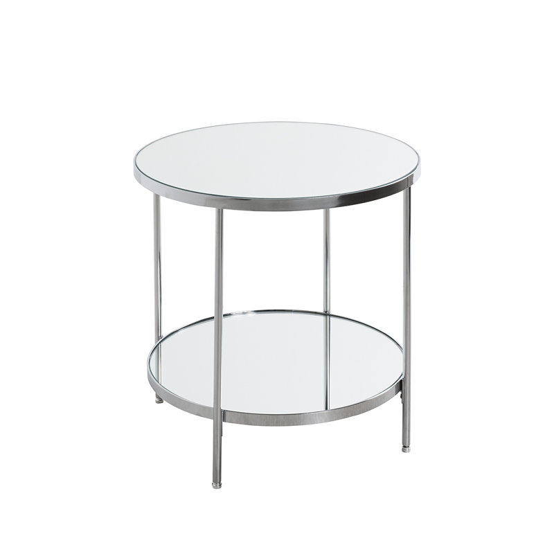 Wayment End Table, Chrome