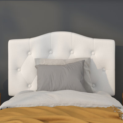 Ciriaca Arched Button Tufted Upholstered Headboard