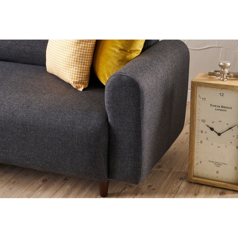 Bolat Living Room Set, Anthracite