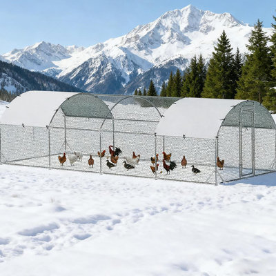 Poulailler spacieux et durable pour la cour, idéal pour les poulets, les canards, les lapins et idéal pour les fermes extérieures