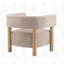 Fauteuil d'appoint rembourré Boucle-145201715