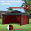 Rideaux à 4 panneaux latéraux pour pavillon de jardin, seulement rideaux-111656003-113300395