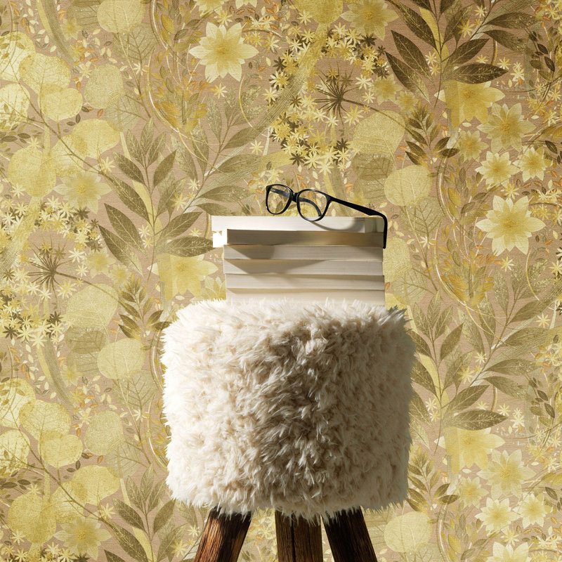 Papier peint Secret Grove, Yellow