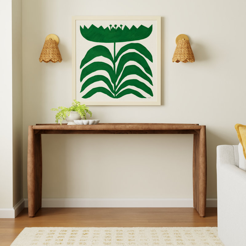 Cayenne 60'' Solid Wood Console Table, Weathered Oak