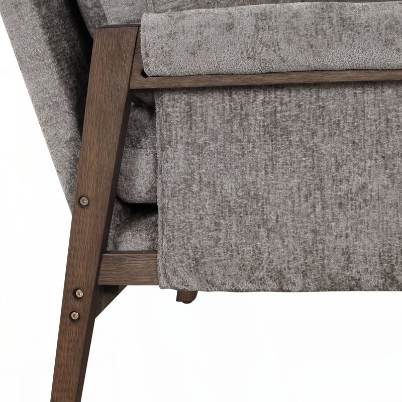 Fauteuil d'appoint Kelly, Gris