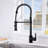 Pull Down Single Handle Kitchen Faucet-15858030