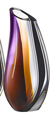 Orchid Handmade Glass Table Vase