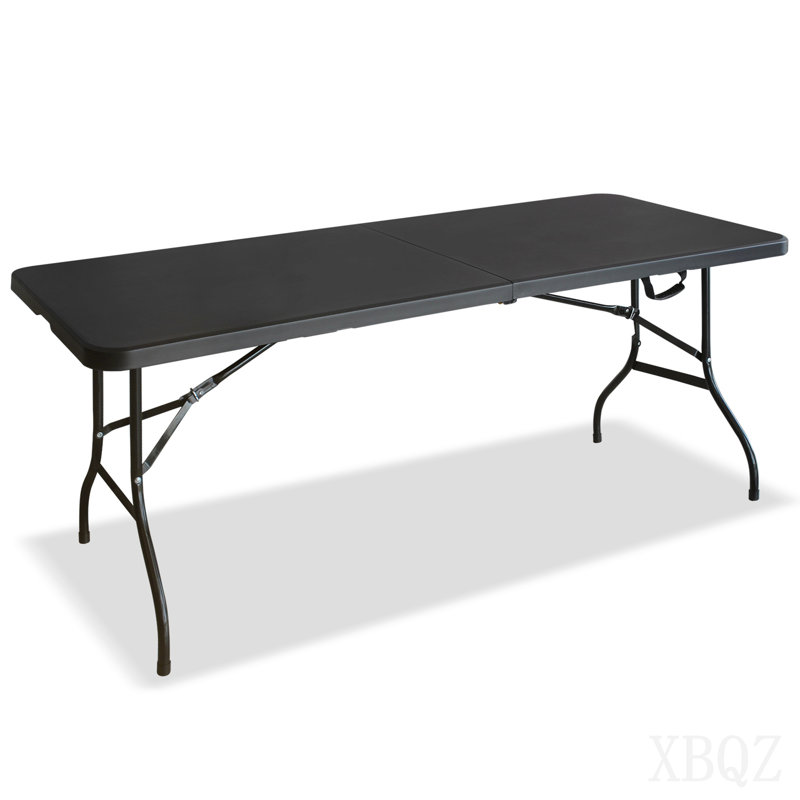 Table de jeu de pique-nique pliante extérieure multifonctionnelle de 6 pi pour l'extérieur