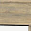 Oak and Black 2-drawer Nightstand
