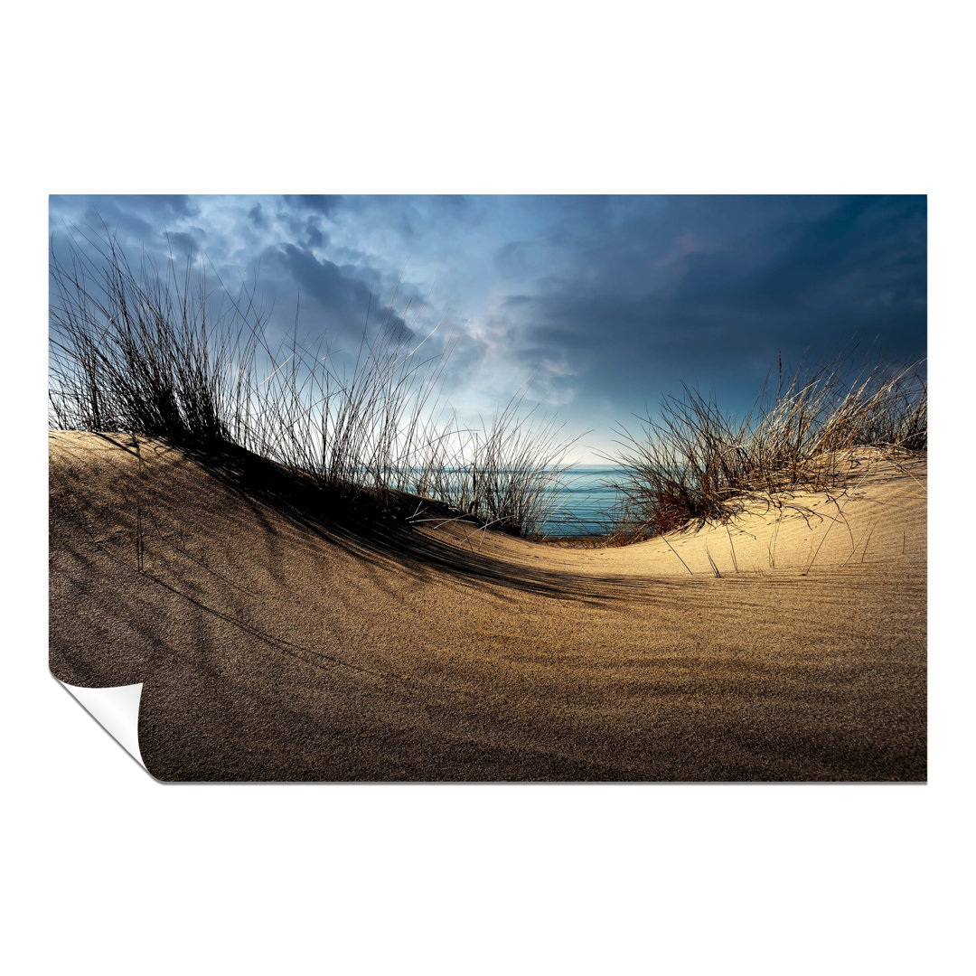Panther Print Fine Art Prints Beach Dunes Gloomy Sea Artistic Unframed Poster, Pictures For Home Walls, Bedroom, Living Room & Bathroom Décor