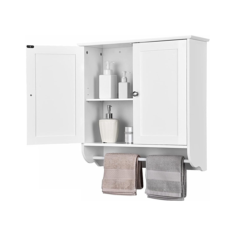 Bathroom Cabinet, White