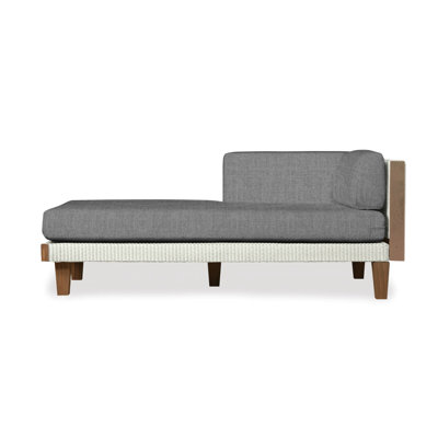 Catalina Outdoor Teak Chaise Lounge