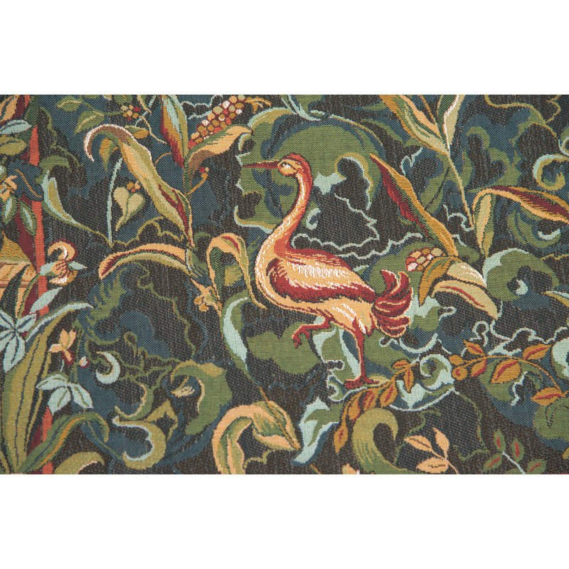 Animals Aristoloches Green European Tapestry Wall Hanging