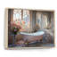 «Bathroom Ethereal Glow III» - Impression sur toile encadrée pour salle de bain-91459749-91459752