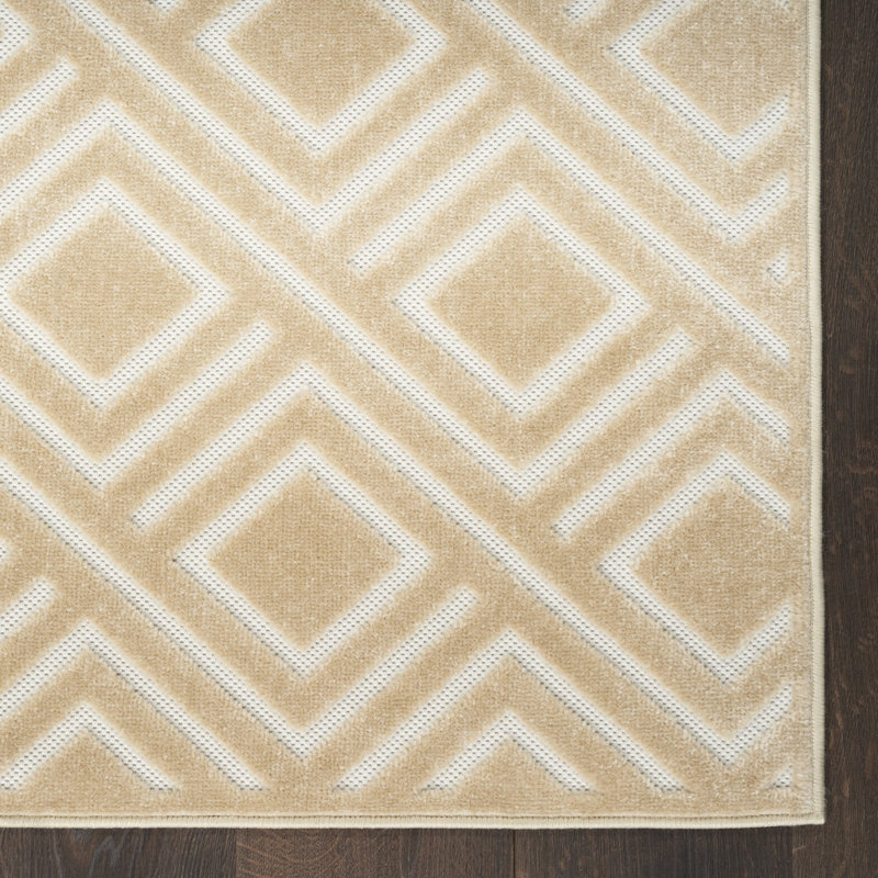 Tapis brun clair 7 'x 9'
