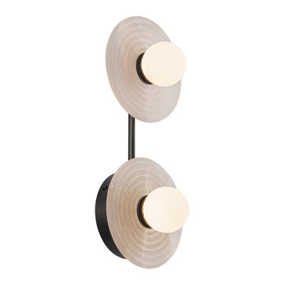 Éclairage pour meuble-lavabo à intensité variable 2 lumières Dahlia