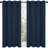 Thermal Insulated Room Darkening Grommet Curtain Panels (Set of 4)-106667169-106667184