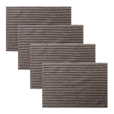 100% Linen Striped Placemat