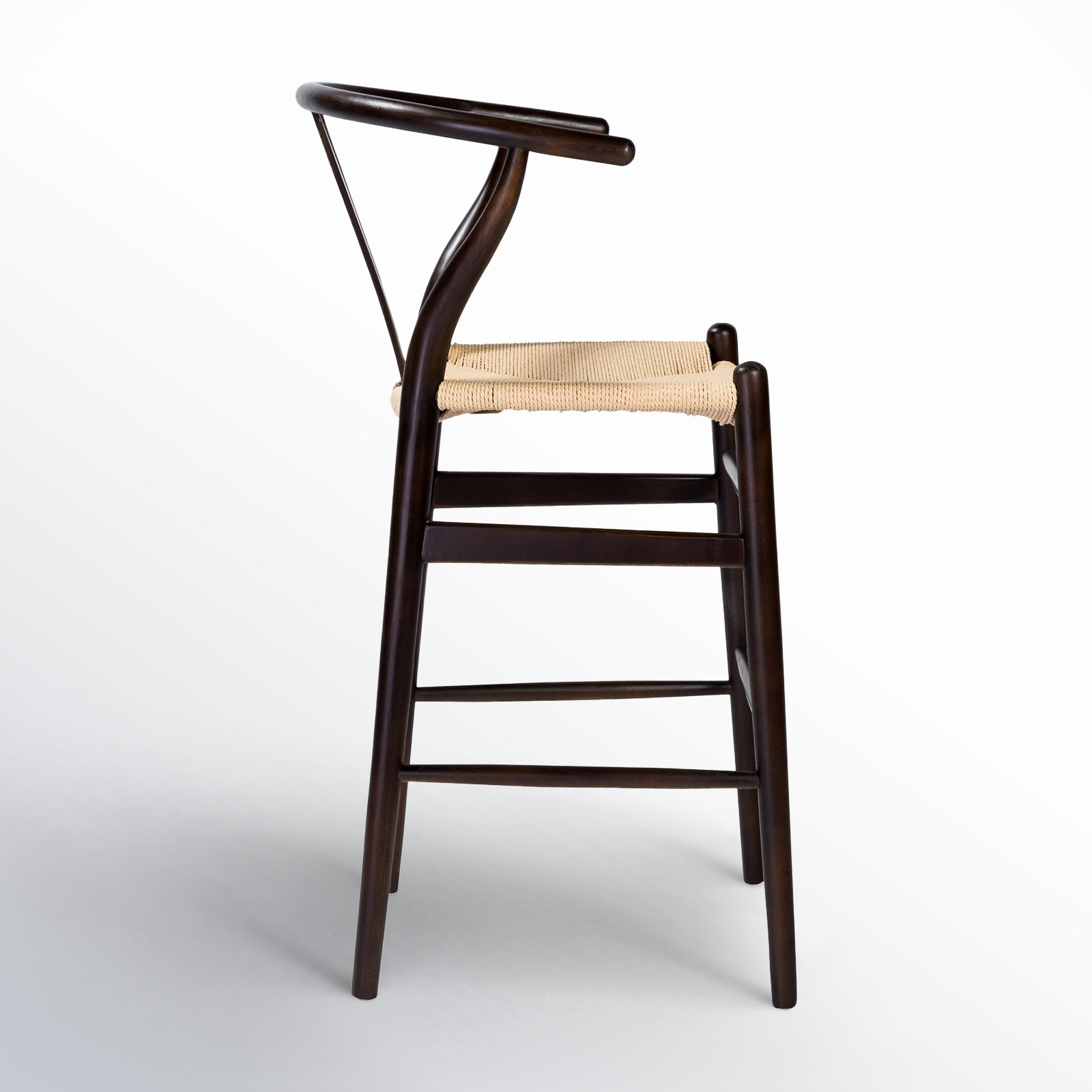 Fairbanks Solid Wood Bar/Counter Stool, Counter Stool (26" Seat Height), Walnut, Natural