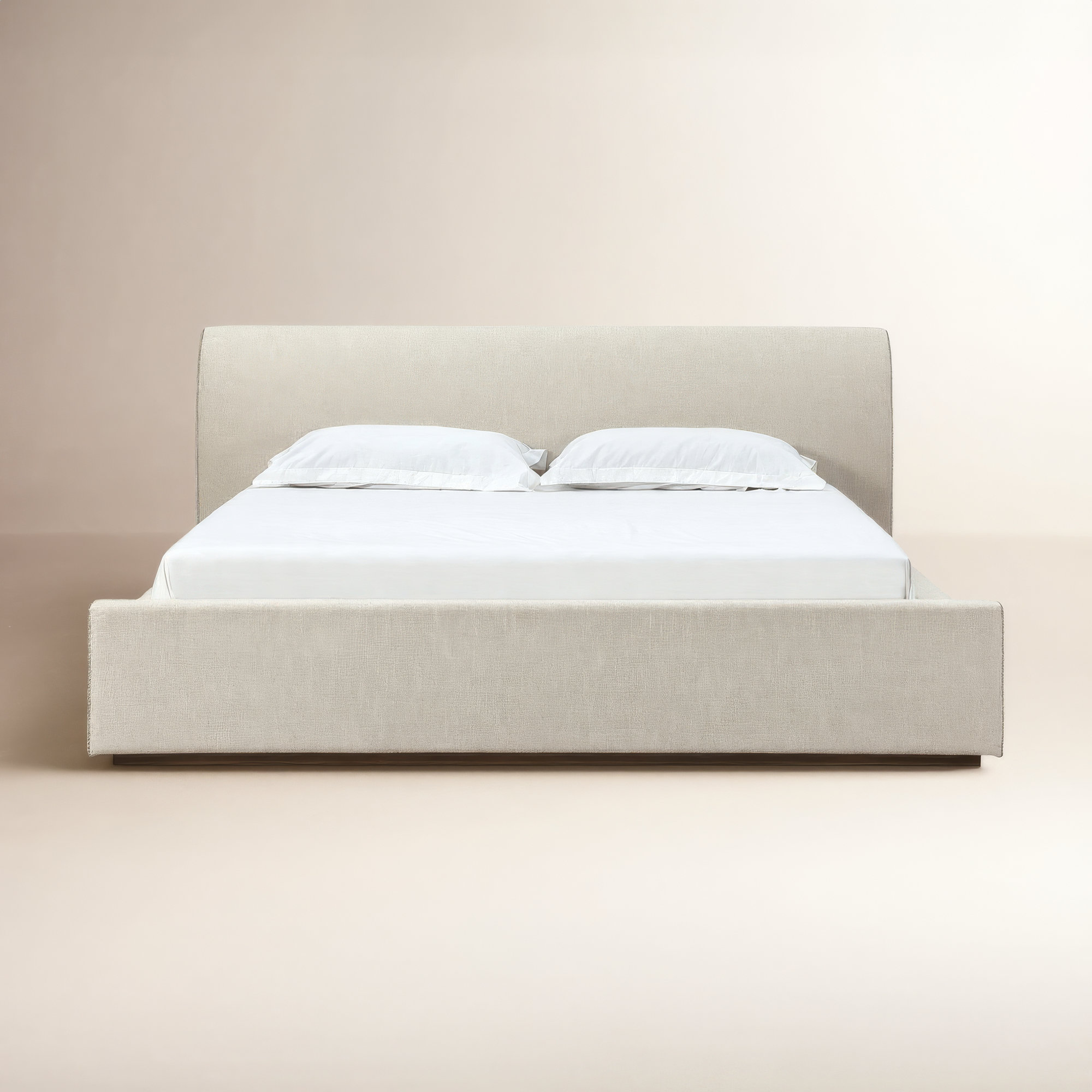 Upholstered Panel Bed, Queen
