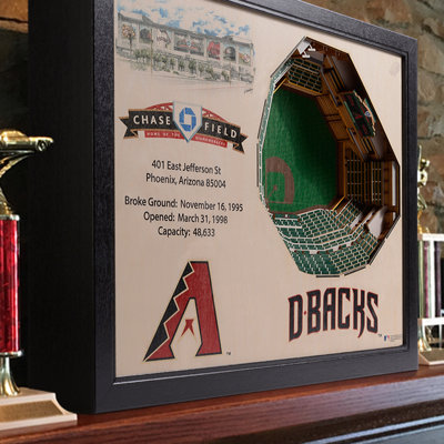 MLB 25-Layer StadiumViews 3D Wall Art