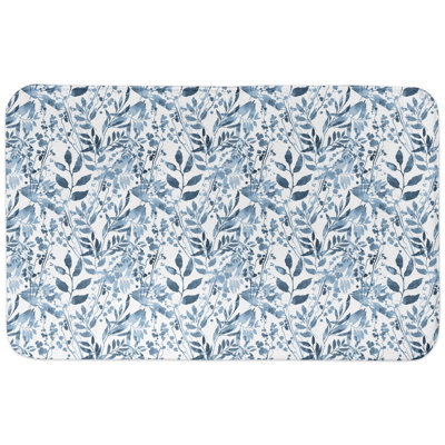 Tapis pour salle de bain Botanical Pumpkin