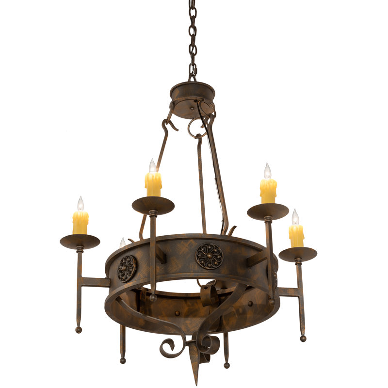 Pedican 6 - Light Chandelier