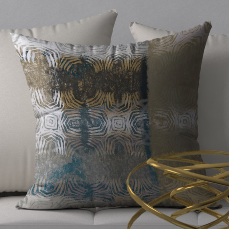 Housse de coussin carrée/insert Royal Extol, H 20 po x l 20 po