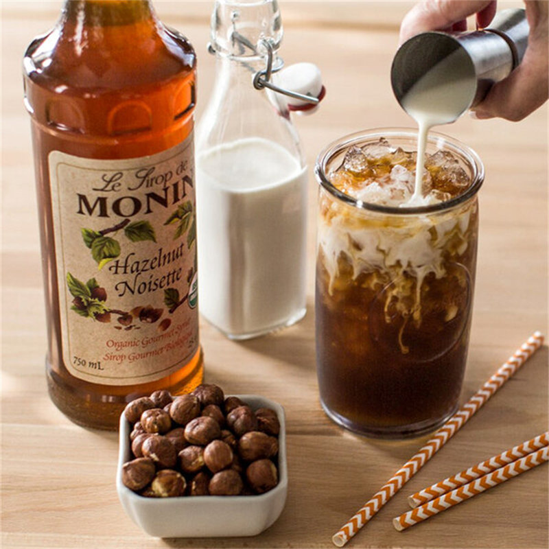 Sirop biologique arôme de noisette Monin 750 ml Le délai de livraison est de 3 jours WS-544SYPAO023B