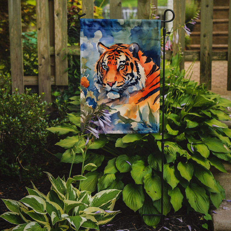 Drapeau du jardin du tigre
