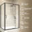 48" W X 71" H Framed Pivot Shower Enclosure With 1/4" Clear Tempered Glass-124513524