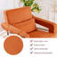 Laguer Faux Leather Armchair With Footstool-479042100