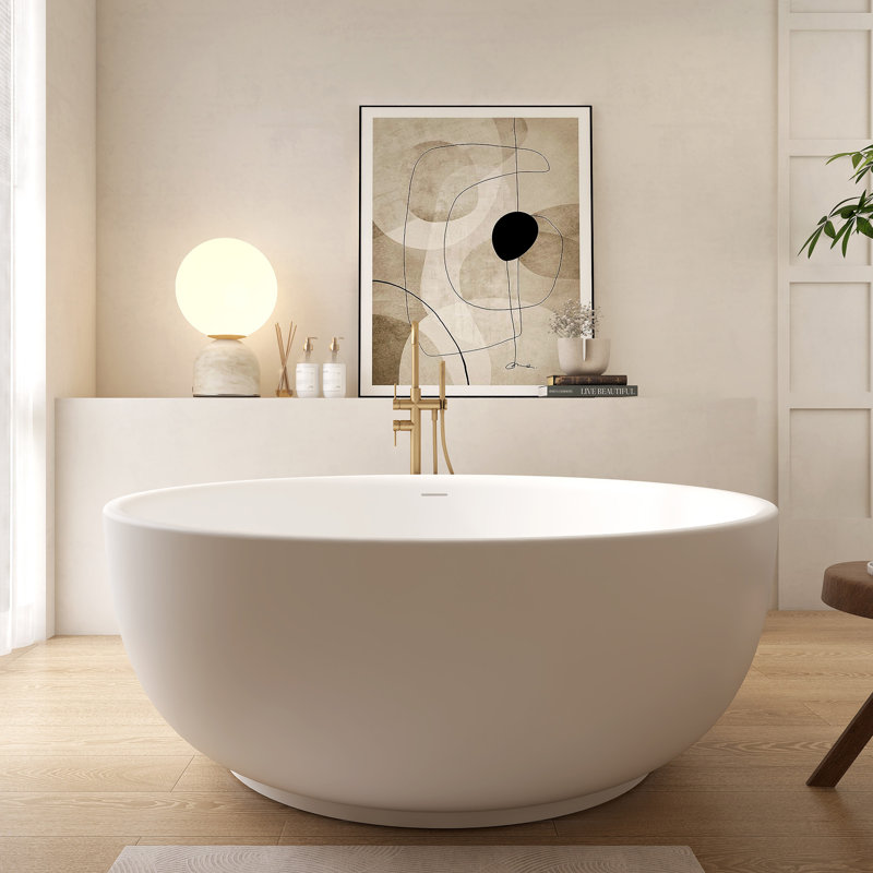 Baignoire de trempage autoportante 59 po