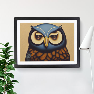 Splendorous Owl - Framed Print