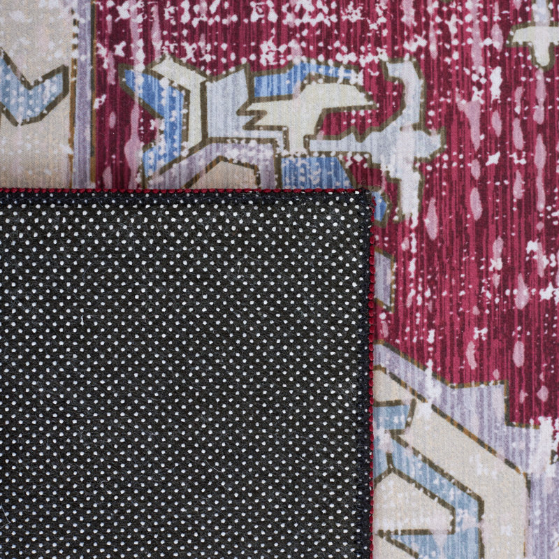 Tucson Performance Machine Washable Oriental Rug, Square 6'