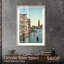 «Gondola Glide Venice Shadowbox Print Travel» par Notoriart-116872745-116872746