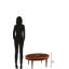 Raybon Solid Wood Coffee Table
