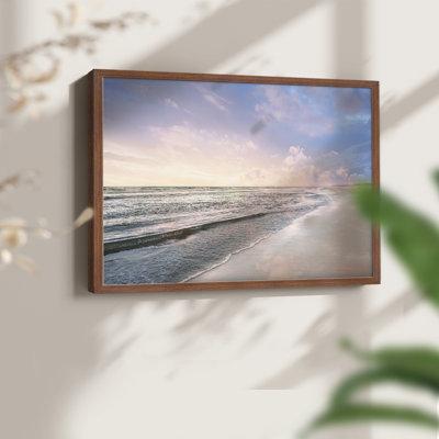 Zoey Beach -Framed Print - Restickable