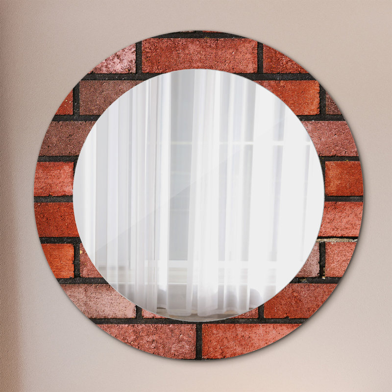 Huldar Glass Flat Wall Mirror