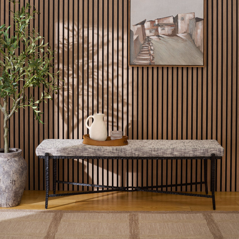 Banc avec coussin Zhanna, Marine