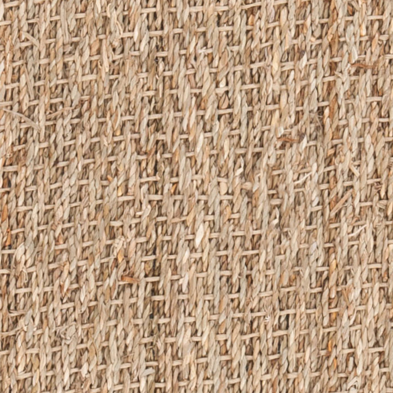 Heenan Natural Fiber Seagrass Solid Color Rug, Runner 2'6" x 8'
