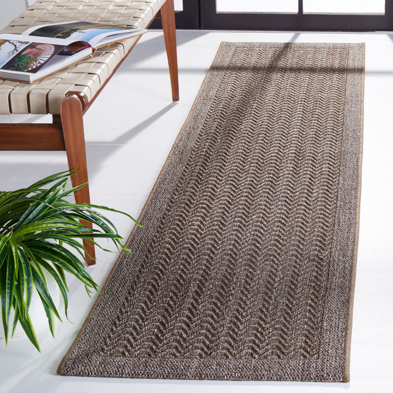 Tapis en jacquard Rodanthe, Tapis de couloir 2 pi x 8 pi