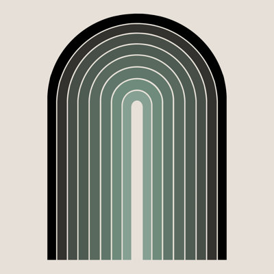 Color Poems - dégradé - vert arche