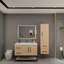 Meuble-lavabo mural 42 po avec lavabo et support en acrylique renforcé Victoria-98932856